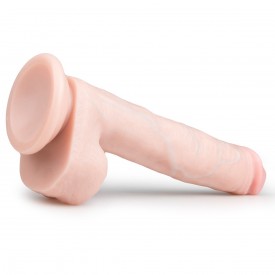 Телесный фаллоимитатор Realistic Dildo - 29,5 см.